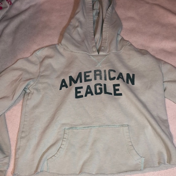 Cropped American eagle hoodie - Picture 1 of 4